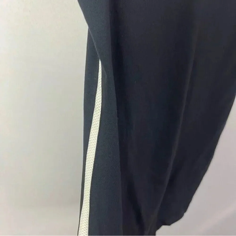 Nike Black Y2K Varsity Short Sleeve Athletic Top L